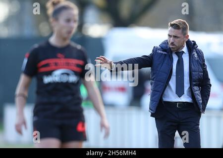 Milan, Italie.07th nov. 2021.Fabio Ulderici (femmes Empoli) pendant l'AC Milan contre les femmes Empoli, football italien Serie A Women Match à Milan, Italie, novembre 07 2021 crédit: Agence de photo indépendante/Alamy Live News Banque D'Images