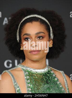 Celeste à l'arrivée pour 2021 LACMA ART + FILM GALA - partie 2, Los Angeles County Museum of Art, Los Angeles, CA 6 novembre 2021.Photo par : Elizabeth Goodenough/Everett Collection Banque D'Images