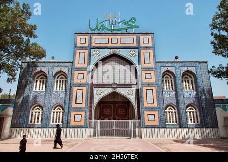 Mosquée Bhong dans le village de Bhong, district de Rahim Yar Khan, province du Punjab, Pakistan Banque D'Images