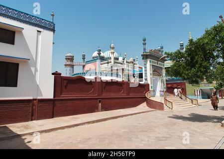 Mosquée Bhong dans le village de Bhong, district de Rahim Yar Khan, province du Punjab, Pakistan Banque D'Images