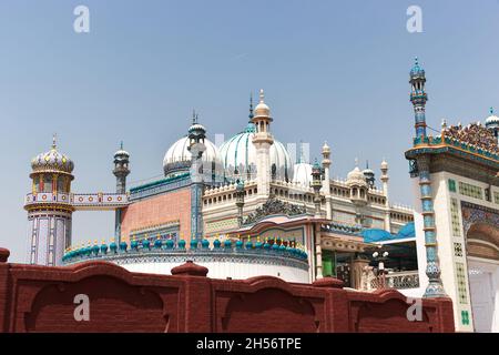 Mosquée Bhong dans le village de Bhong, district de Rahim Yar Khan, province du Punjab, Pakistan Banque D'Images