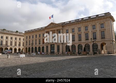 Hôtel de la sous-Préfecture de Reims, place Royale, Reims,France,Europe Banque D'Images