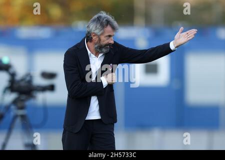 Stade de Vismara, Milan, Italie, 07 novembre 2021,Maurizio Ganz (AC Milan) pendant l'AC Milan vs Empoli Ladies - football italien Serie A Women Match Banque D'Images