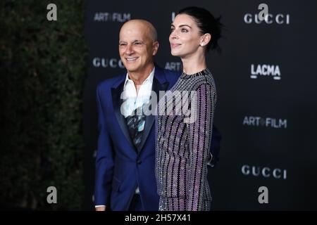 LOS ANGELES, CALIFORNIE, États-Unis - NOVEMBRE 06 : Jimmy Iovine et Liberty Ross arrivent au 10e gala annuel d'art et de film LACMA 2021 qui s'est tenu au Los Angeles County Museum of Art le 6 novembre 2021 à Los Angeles, Californie, États-Unis.(Photo de Xavier Collin/image Press Agency/Sipa USA) Banque D'Images