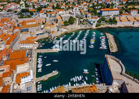 Dubrovnik depuis le haut | Luftbilder von Dubrovnik Banque D'Images