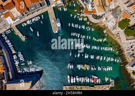 Dubrovnik depuis le haut | Luftbilder von Dubrovnik Banque D'Images