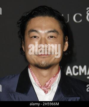 LOS ANGELES, CALIFORNIE - NOVEMBRE 06 : Dumbfoundead participe au 10e GALA annuel art+FILM de LACMA présenté par Gucci au Los Angeles County Museum of Art le 06 novembre 2021 à Los Angeles, en Californie.Photo : plantage/imageSPACE Banque D'Images