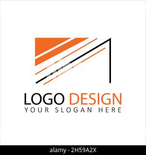 Illustration simple de la conception vectorielle du logo Illustration de Vecteur