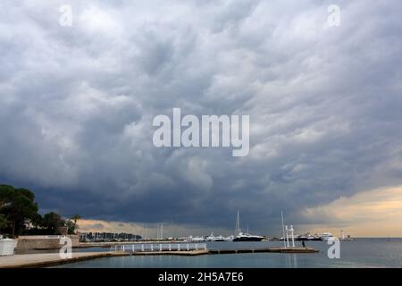 Juan les Pins, Alpes-Maritimes, 06, côte d'azur Banque D'Images