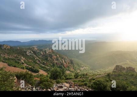 Esterel, Var, 83, Esterel, côte d'Azur,PACA, Banque D'Images