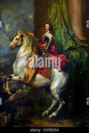 Prince Tommaso di Savoia Carignano par 1634 par Anthony Antoon Anton van Dyck 1599-1641 Flamand Belgique Belge Banque D'Images