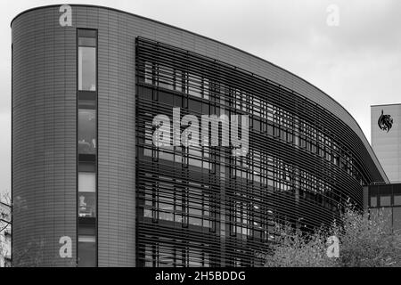 Université de Montfort immeuble Vijay Patel Banque D'Images