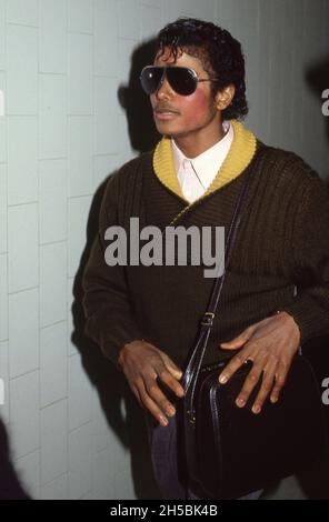Michael Jackson 1984. Crédit: Ralph Dominguez/MediaPunch Banque D'Images
