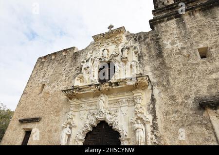 San Antonio Missions National Historic Park. Banque D'Images