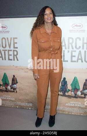 France Zobda assister à la première de Marcher sur l'eau au cinéma MK2 Odéon à Paris, France, le 08 novembre 2021.Photo d'Aurore Marechal/ABACAPRESS.COM Banque D'Images