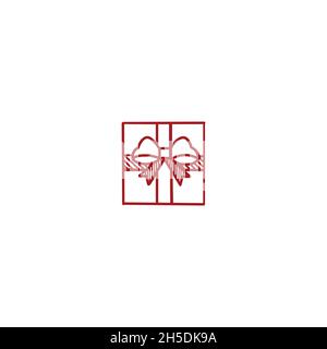 Moderne plat de Noël icônes pour les projets de design icône de Noël illustration symbole vectoriel. Illustration de Vecteur