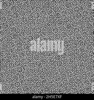 Motif de Turing. Modèle réaction-diffusion. Bases chimiques de la morphogenèse. Illustration de Vecteur