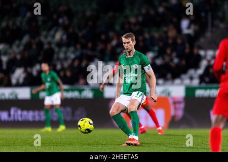 Viborg, Danemark.5 novembre 2021.Jakob Bonde (17) de Viborg FF vu pendant le match 3F Superliga entre Viborg FF et FC Nordsjaelland à l'Energi Viborg Arena à Viborg, Danemark.(Crédit photo: Gonzales photo - Dejan Obretkovic). Banque D'Images