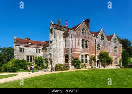 Angleterre, Hampshire, Alton, Chawton, Chawton House Banque D'Images