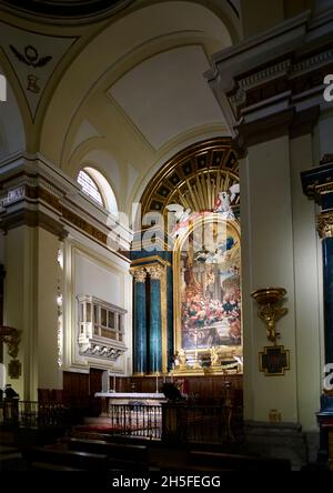 Église de San Gines.Madrid, Espagne. Banque D'Images