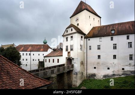 Die Feste Oberhaus à Passau am 28.09.2021.*** Légende locale *** Vieille ville, Bavière, château, arrangement de château, Moyen âge,Basse-Bavière, haute-Bavière Banque D'Images