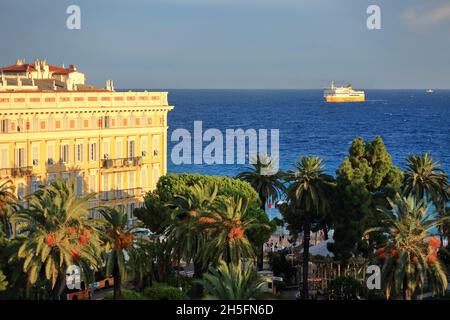 Nice, jardin Albert 1er, Alpes Maritimes, 06, Côte d'azur,PACA, Banque D'Images