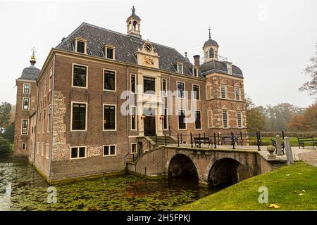 Le château de Ruurlo est un bâtiment classé dans la province de Gelderland, à l'est de la Hollande.Ruurlo, pays-Bas Banque D'Images