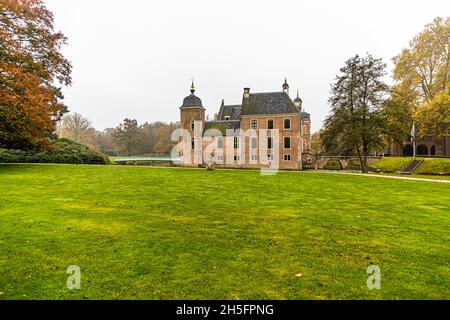 Le château de Ruurlo est un bâtiment classé dans la province de Gelderland, à l'est de la Hollande.Ruurlo, pays-Bas Banque D'Images