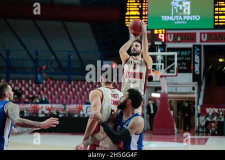 Venise, Italie.09ème novembre 2021.Michele Vitali (Umana Reyer Venezia) pendant Umana Reyer Venezia vs Buducnost Voli Podgorica, Basketball Eurocup Championship à Venise, Italie, novembre 09 2021 crédit: Independent photo Agency/Alay Live News Banque D'Images