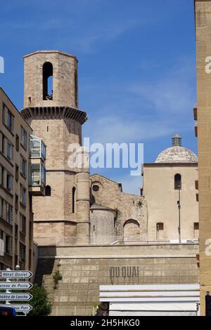 Église Saint-Laurent, Marseille, Provence-Alpes-Côte d'Azur, France Banque D'Images