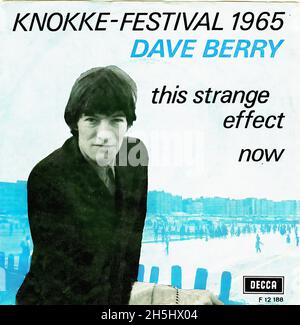 Couverture de disque unique vintage - Berry, Dave - cet étrange effet - NL - 1965 Banque D'Images