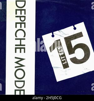 Couverture de disque unique vintage - Depeche mode - 12 - Little 15 - D - 1988 01 Banque D'Images