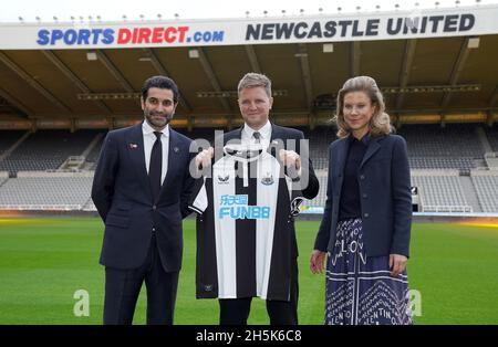 Nouveau directeur de Newcastle United Eddie Howe lors d'une conférence de presse à St. James' Park, Newcastle upon Tyne.Date de la photo: Mercredi 10 novembre 2021. Banque D'Images