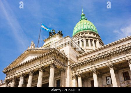 Palais du Congrès national argentin de Buenos Aires; Buenos Aires, Argentine Banque D'Images