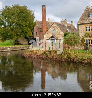 Old Mill, Lower Slaughter, Gloucestershire, Royaume-Uni Banque D'Images