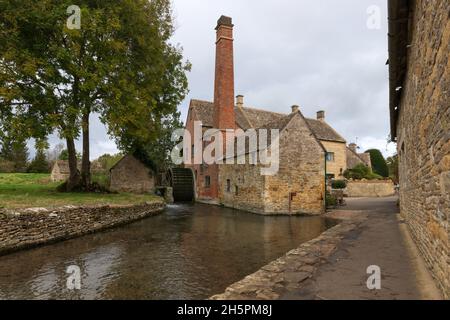 Old Mill, Lower Slaughter, Gloucestershire, Royaume-Uni Banque D'Images