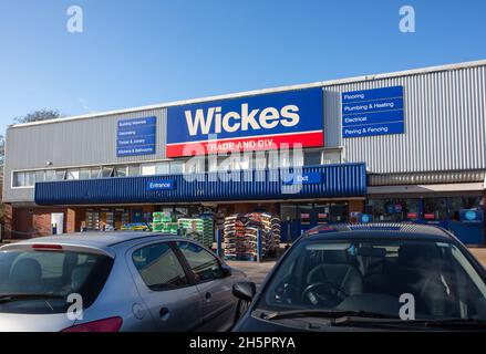 Boutique de bricolage Wickes, Bristol Banque D'Images