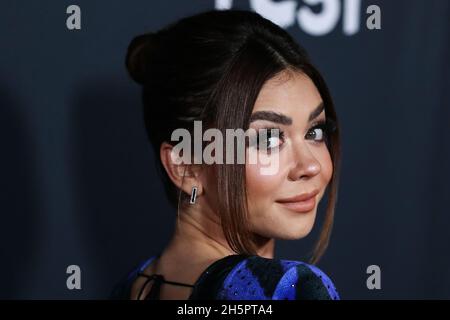 Hollywood, États-Unis.10 novembre 2021.HOLLYWOOD, LOS ANGELES, CALIFORNIE, Etats-Unis - NOVEMBRE 10: L'actrice Sarah Hyland arrive au Fest de l'AFI 2021 - soirée d'ouverture Gala première de Netflix 'tick, tick…BOOM!'Tenue au TCL Chinese Theatre IMAX le 10 novembre 2021 à Hollywood, Los Angeles, Californie, États-Unis.(Photo de Xavier Collin/image Press Agency) Credit: Image Press Agency/Alay Live News Banque D'Images