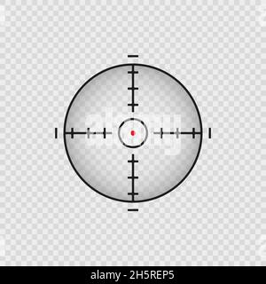 Visez la conception de concept.Arrière-plan transparent.Arrière-plan vectoriel abstrait.Écran de radar vectoriel Illustration de Vecteur