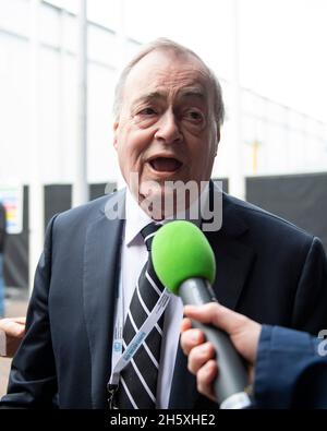 Glasgow, Royaume-Uni.11 novembre 2021.Glasgow, Écosse, Royaume-Uni.11 novembre 2021PICTURED: John Prescott, député de la Chambre des Lords du Royaume-Uni, vu à la Conférence COP26 sur les changements climatiques.Crédit : Colin Fisher/Alay Live News Banque D'Images