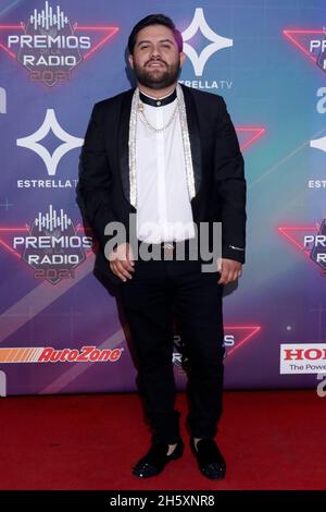 Ciudad de México, 10Nov2021 .- Expo Santa Fe Premios de la radio 2021, evento que reconnaissance a lo mejor de la música regional mexicana, y que se celea por primera vez en México.Fotos: Francisco Morales/DAMMPHOTO Banque D'Images