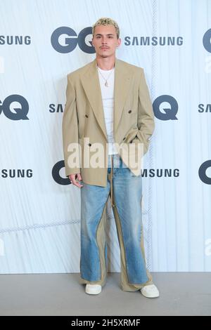 11 novembre 2021, Madrid, Madrid, Espagne: Aron Piper participe à la 20e édition des GQ Men of the Year Awards au Palace Hotel le 11 novembre 2021 à Madrid, Espagne (Credit image: © Jack Abuin/ZUMA Press Wire) Banque D'Images