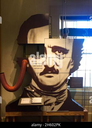 Lieu historique national Edgar Allan PoE en Pennsylvanie Banque D'Images