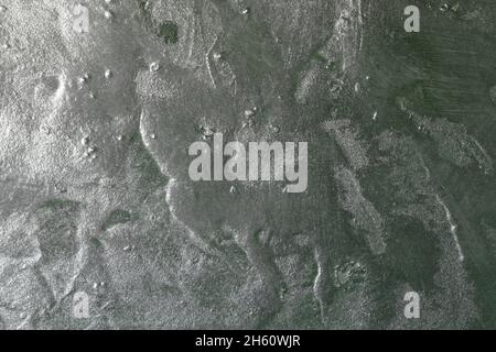 fantastique vert vieilli peint texture de plâtre élevé - abstrait photo fond Banque D'Images