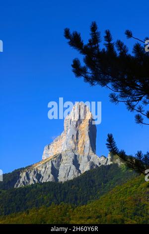 FRANCE, ISÈRE (38) CHICHILIANNE, PARC NATUREL DE VERCORS ET DU MONT AIGUILLE Banque D'Images