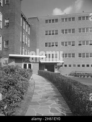 Becton Dickinson, East Rutherford, New Jersey; 1953 Banque D'Images