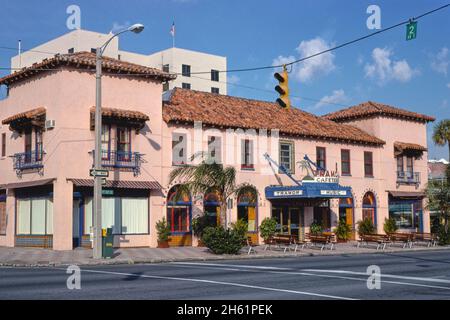 Traymore Cafeteria, 2nd Avenue & 4th Street, St Petersburg, Floride ; ca.1979 Banque D'Images