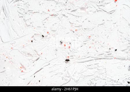Texture du gommage du visage.Crème cosmétique pour le soin de la peau.Course organique Banque D'Images