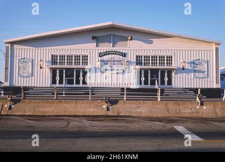 Convention Hall, Cape May, New Jersey; ca.1978. Banque D'Images