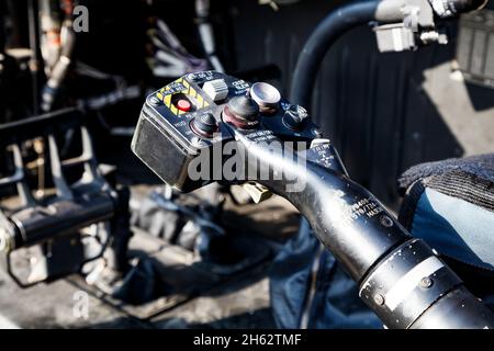 Kaposujlak, Hongrie - 5 juin 2021 : hélicoptère militaire Sikorsky UH-60 Black Hawk de L'armée AMÉRICAINE à la base aérienne.Aviation et rotorcraft.Transport et transport aérien. Banque D'Images